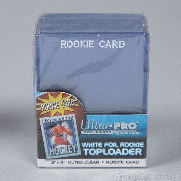 Toploader for Rookie Cards - White